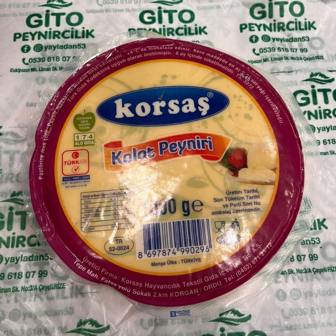 Koraş Tam Yağlı Kolot 1000g