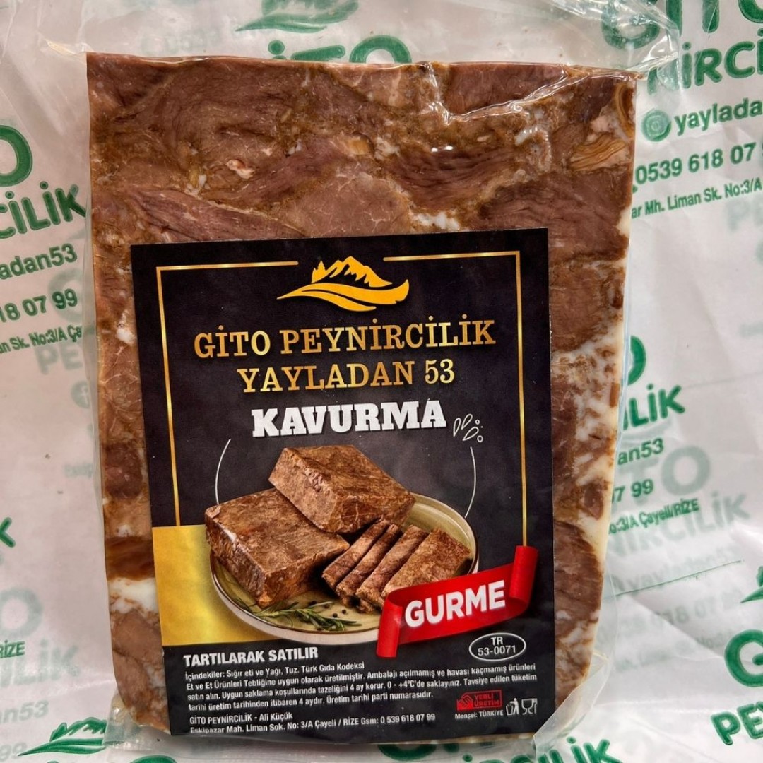 Gito Gurme Kavurma 1000g